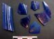 Fragments de verrerie de table du 1er siècle trouvés à Heudebouville (Normandie, France)