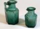 Verrerie normande antique des 2e et 3e siècles : bouteilles Isings 52 de Pîtres