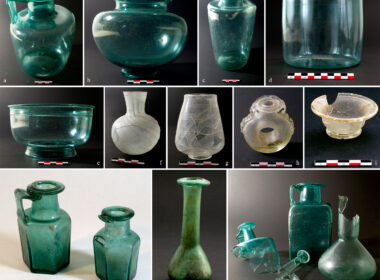 Pièces de verrerie des 2e et 3e siècles