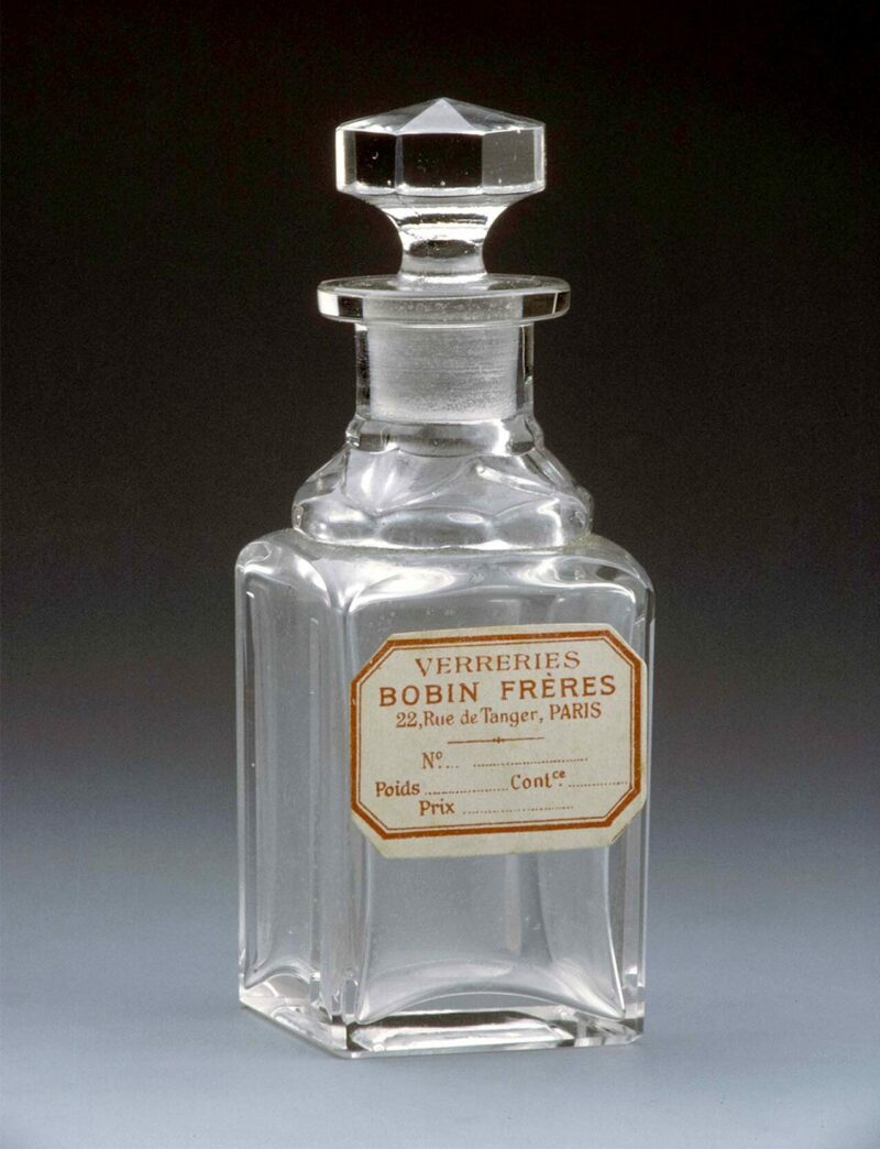 Modèle de flacon de Bobin pour Piver, France, début du 20e siècle