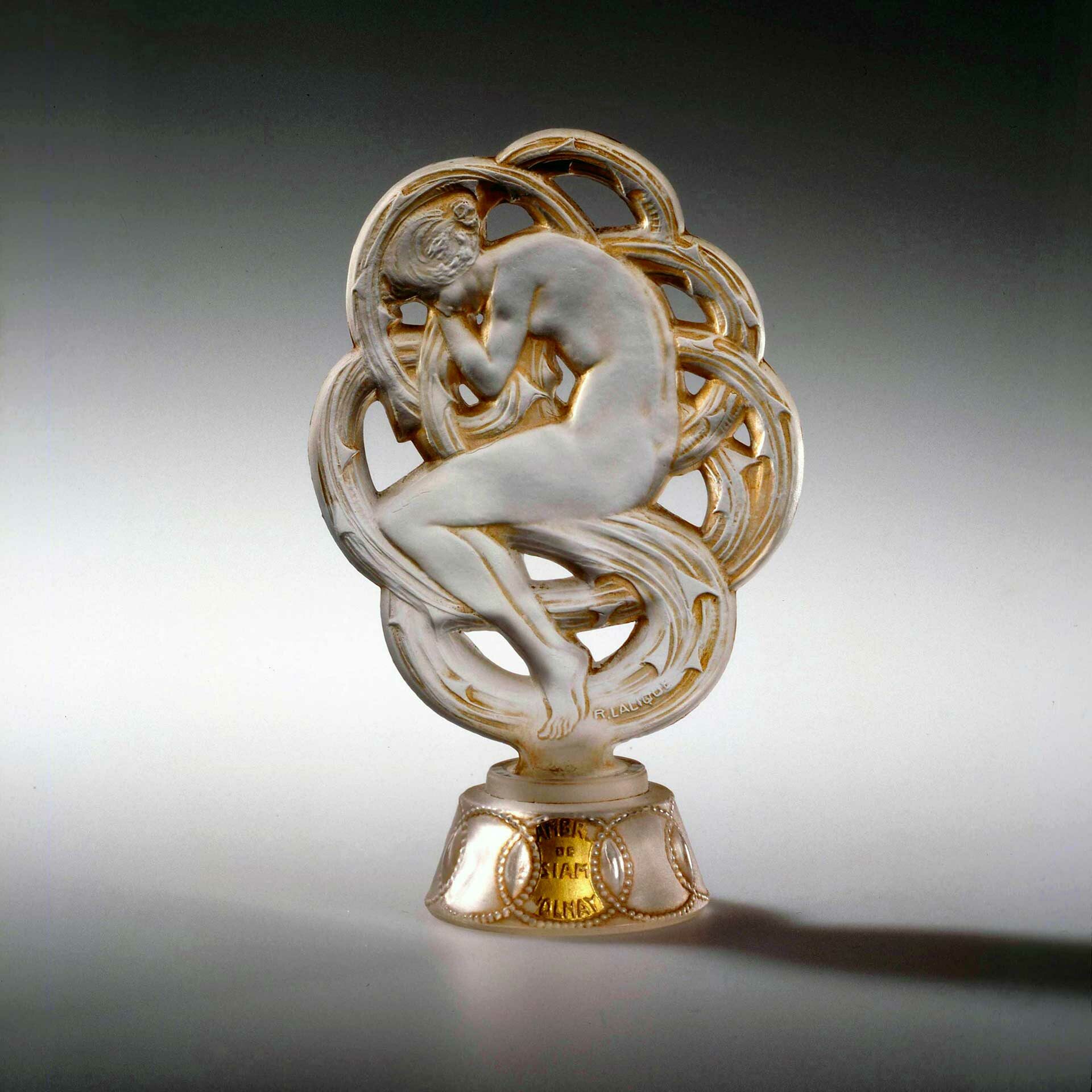Flacon Ambre de Siam créé par René Lalique